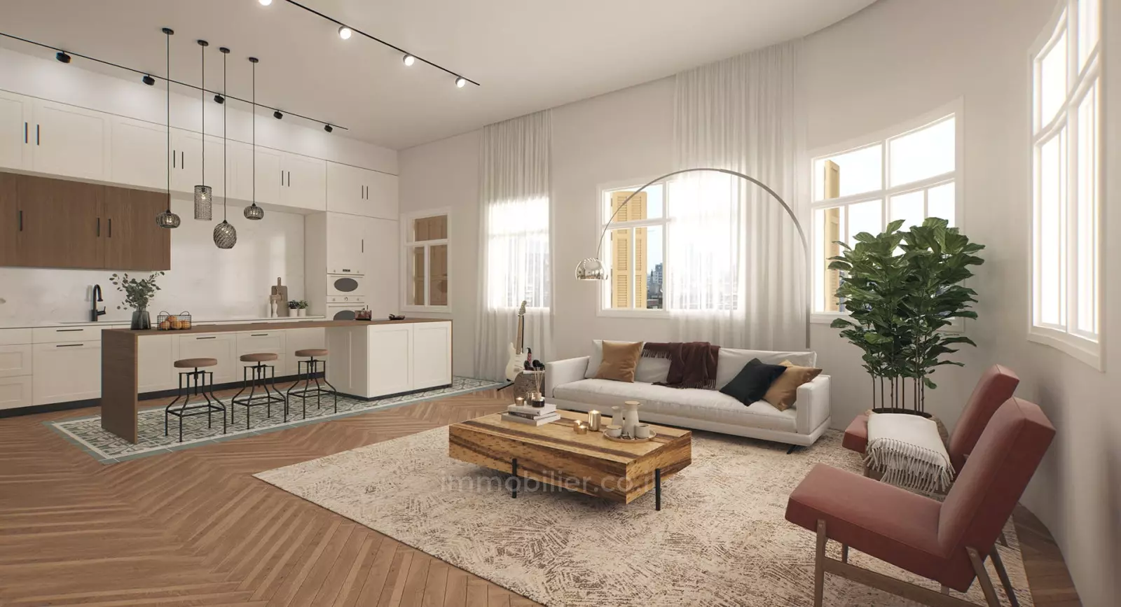 Projeto residencial localizado no coração de Tel Aviv Yafo